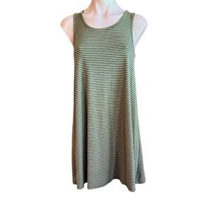 Mossimo Supply Co. Green A-Line Scoop Neck Mini Dress Women’s S EUC